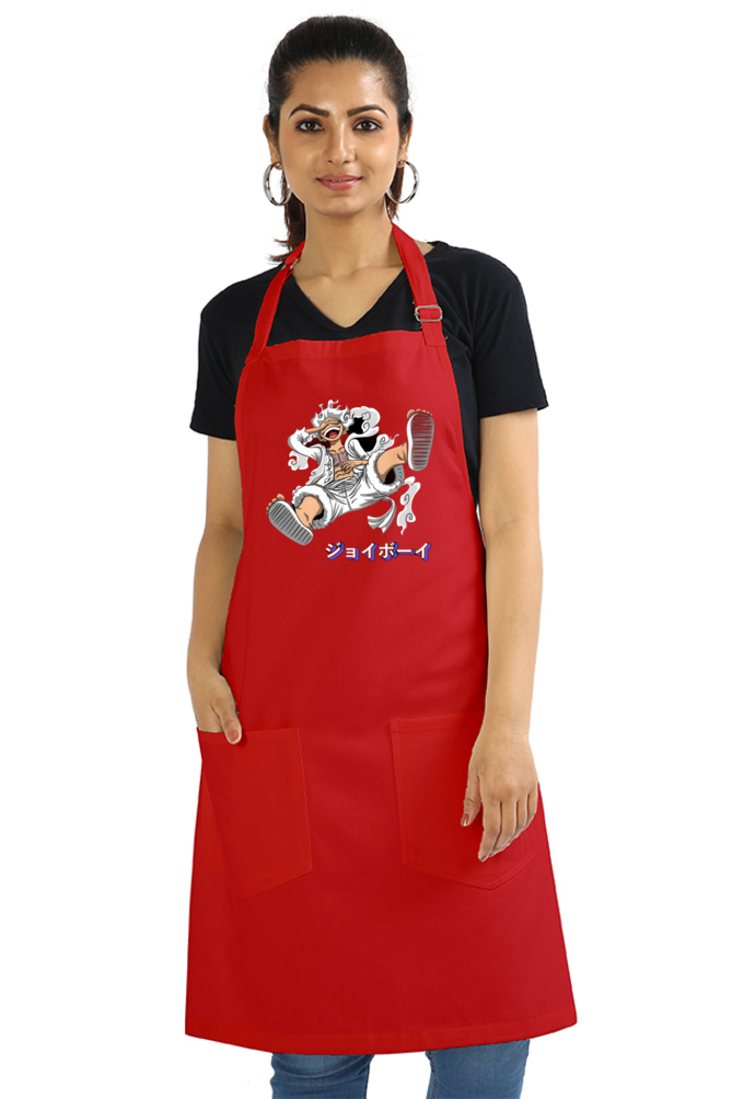 Luffy's Gear 5: The Joyboy Era Unisex Apron White Standard