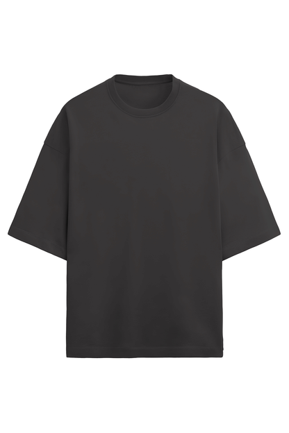 Plain Unisex Premium Terry Oversized T-Shirt (Drop Shoulder)