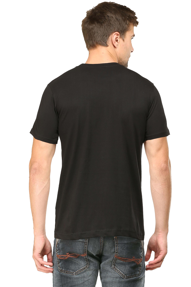 Live Love Travel Male Round Neck Half Sleeve Classic