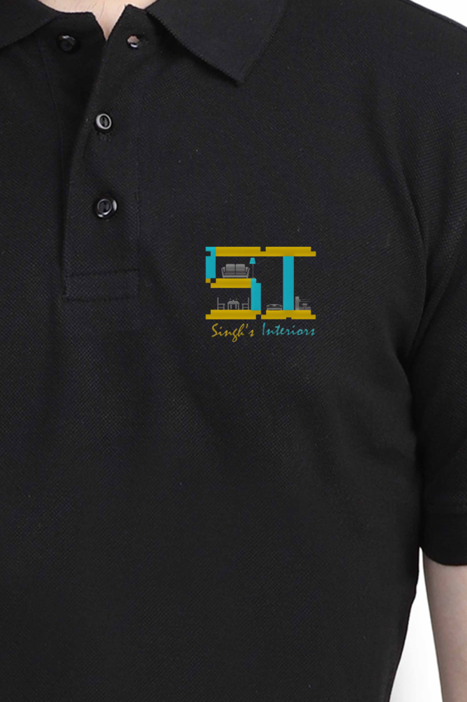 Customize logo Male Polo Half Sleeve