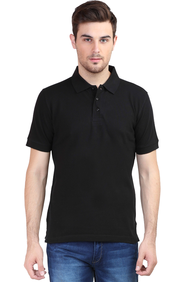 Learnomate Logo Design Male Polo Half Sleeve