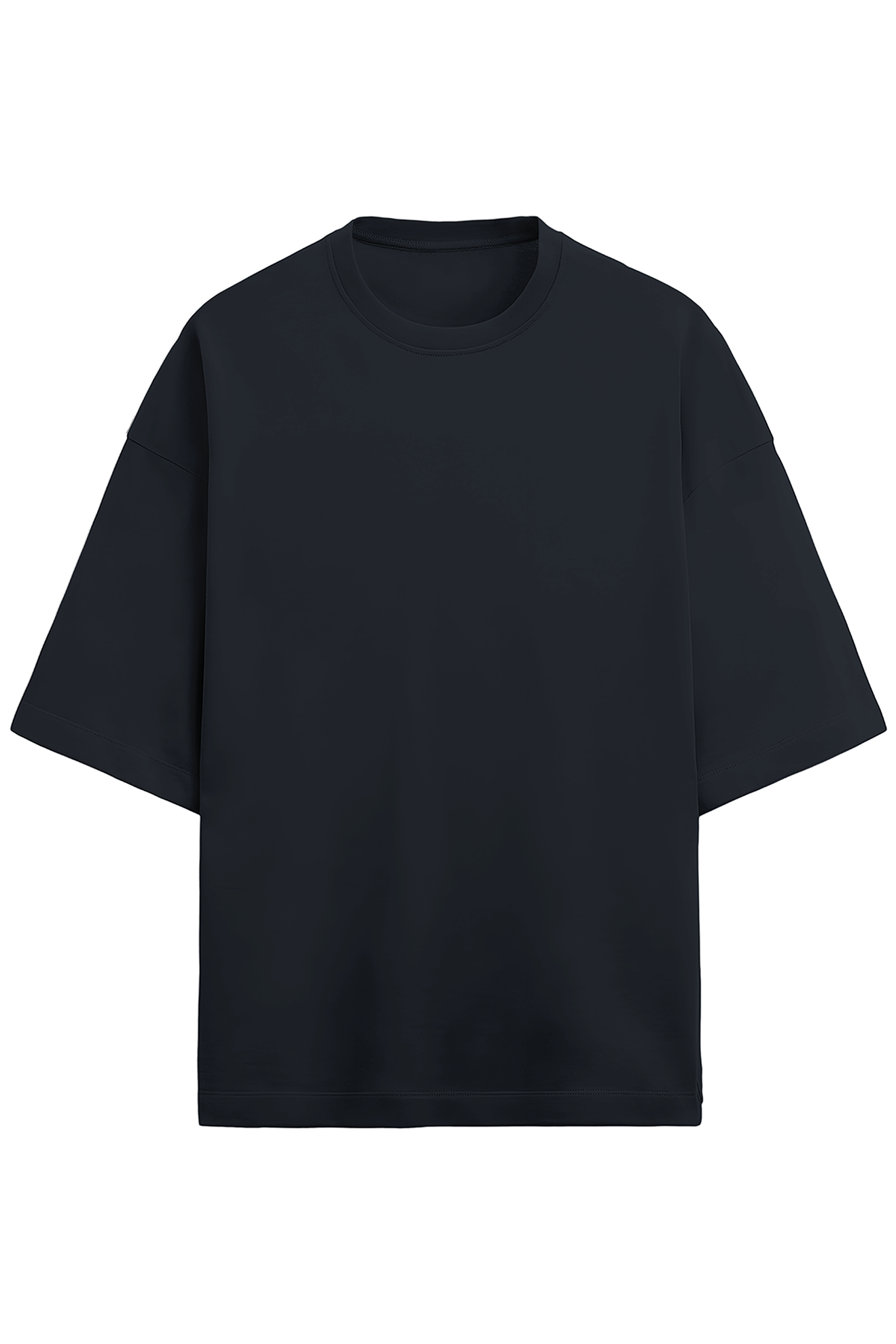 Plain Unisex Premium Terry Oversized T-Shirt (Drop Shoulder)