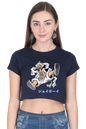 Luffy's Gear 5: The Joyboy Era  Female Crop Top Black S