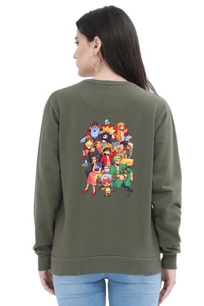 one piece character united Unisex Sweatshirts