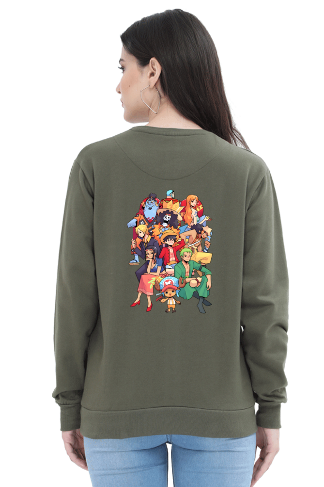 one piece character united Unisex Sweatshirts