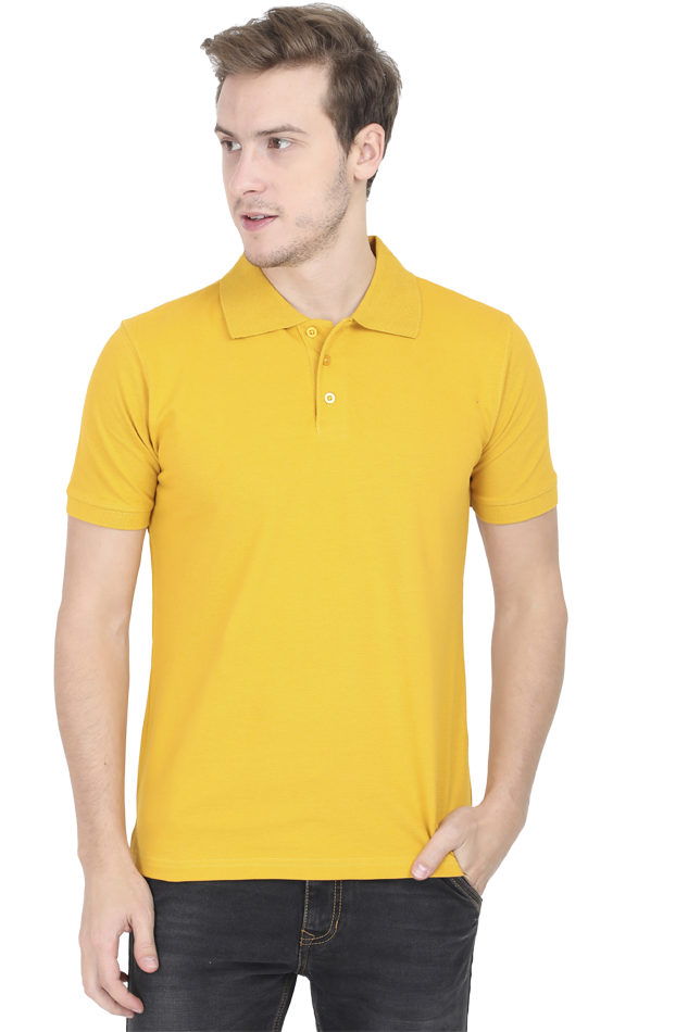 Plain Male Polo Half Sleeve