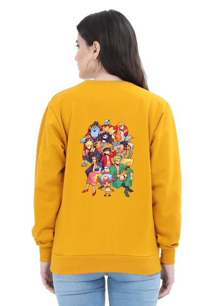 one piece character united Unisex Sweatshirts