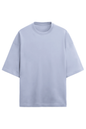 Plain Unisex Premium Terry Oversized T-Shirt (Drop Shoulder)