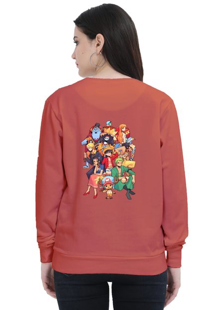 one piece character united Unisex Sweatshirts