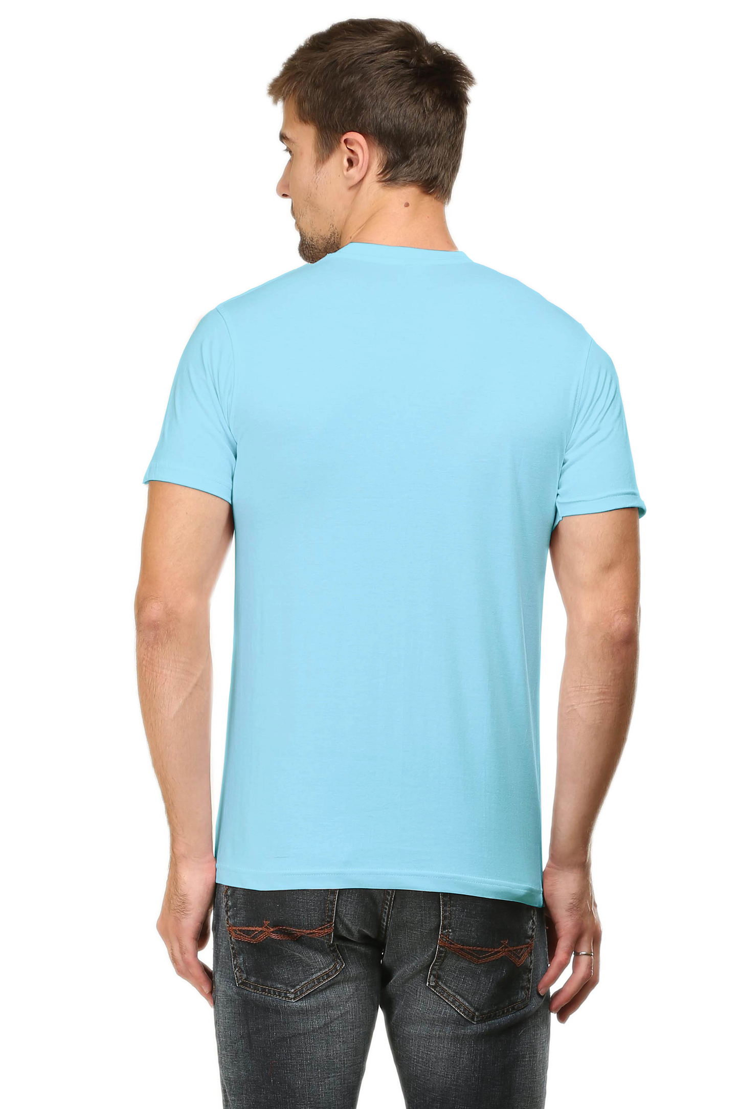 GYM Fitness  Male Round Neck Half Sleeve Classic