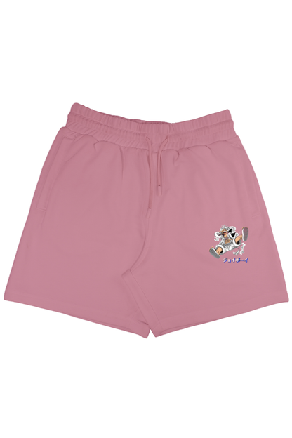 Luffy's Gear 5: The Joyboy Era Unisex Terry Shorts White S