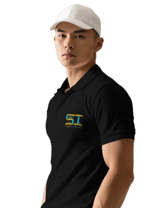 Customize logo Male Polo Half Sleeve